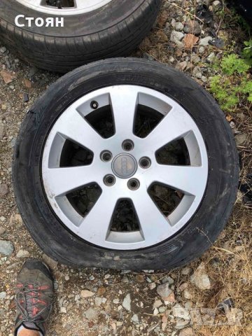 Джанти с гуми 16ки 5х112, снимка 2 - Части - 33222004