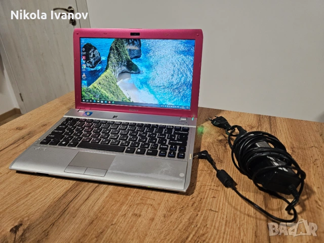 Sony Vaio 11.6 inch | AMD E-450 2x1.65 Ghz | 8GB RAM | 128GB SSD | Windows 10 | 3ч. батерия | laptop