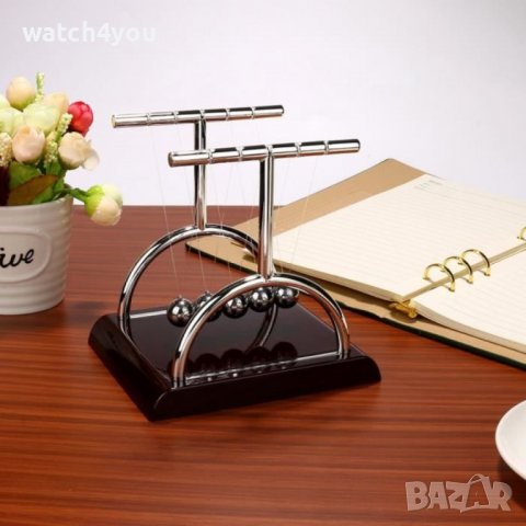 НОВА ЛЮЛКА НА НЮТОН.БЛЪСКАЩИ ТОПЧЕТА.ПЕРПЕТУУМ МОБИЛЕ.ЛЮЛКАТА НА НЮТОН.МАХАЛОТО НА NEWTON, снимка 7 - Арт сувенири - 36650974