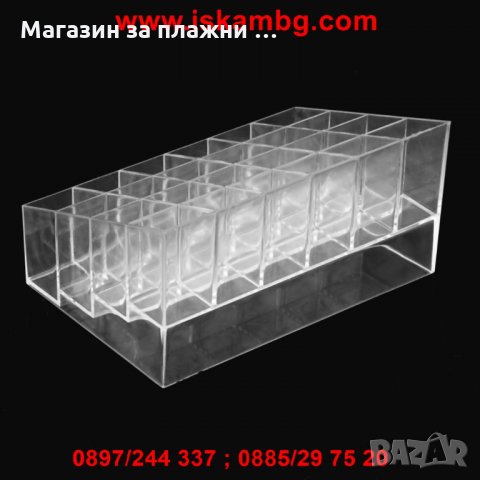 Прозрачен органайзер за 24 червила, снимка 9 - Други - 26913112