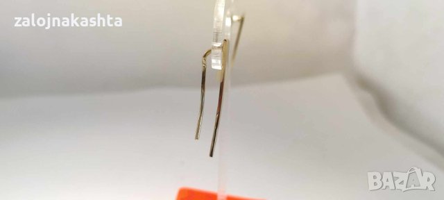 Нови Златни обеци-1,89гр/14кр, снимка 6 - Обеци - 43016472