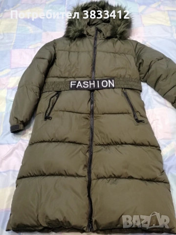 Дамско топло дълго яке. , снимка 4 - Якета - 51979924