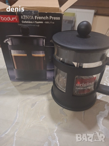 Оригинална френска преса за кафе Kenya, снимка 2 - Кафемашини - 52268308