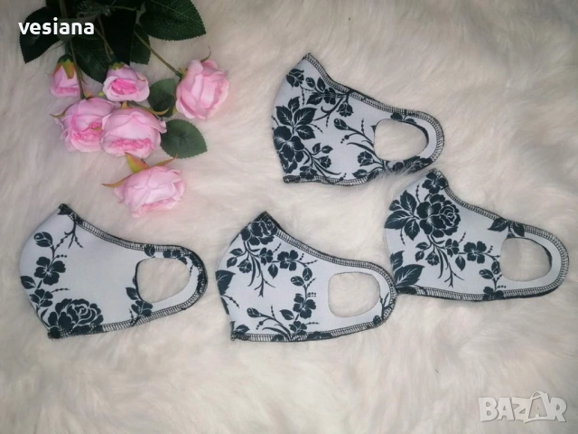 Текстилни маски за лице, снимка 4 - Други - 53271504