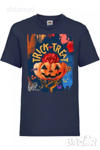 Детска тениска Halloween 10,Halloween,Хелоуин,Празник,Забавление,Изненада,Обичаи,, снимка 10 - Детски Блузи и туники - 38156662