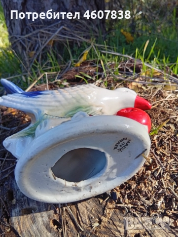 Порцеланова птица 19 см, снимка 5 - Колекции - 52429298