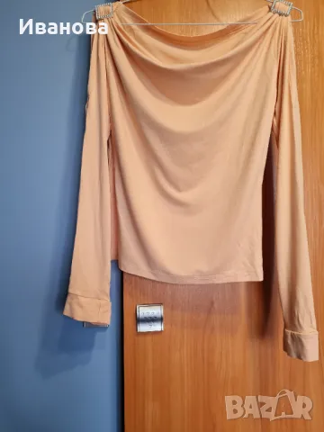 Блуза с рязан ръкав, снимка 2 - Корсети, бюстиета, топове - 50244977