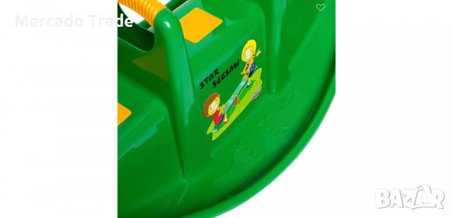 Триместна детска люлка Mercado Trade, Зелена , снимка 3 - Играчки за стая - 36921596