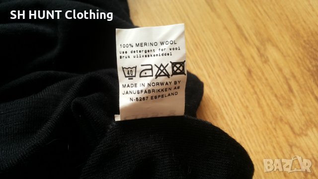 JANUS MADE IN NORWAY 100% Merino Wool Thermo размер XXL термо блуза 100% Мерино Вълна - 539, снимка 10 - Блузи - 44006073