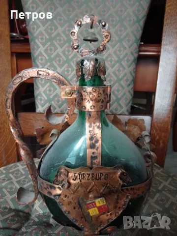 бутилка декоративна мед, снимка 3 - Декорация за дома - 47470694