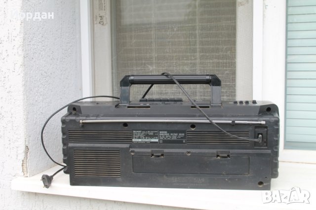 Радиокасетофон "Sharp WA t3512'', снимка 9 - Антикварни и старинни предмети - 40713654