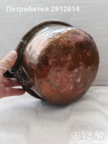 Старо медно канче , снимка 5 - Декорация за дома - 51590239