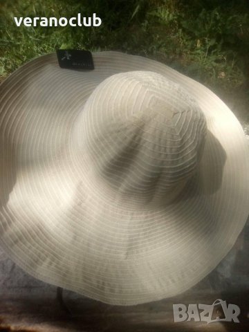 Широкопола дамска лятна капела Д2, снимка 3 - Шапки - 33040939