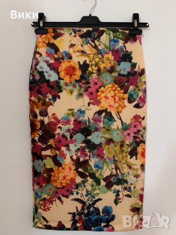 Красива пола с висока талия, снимка 5 - Поли - 27363064