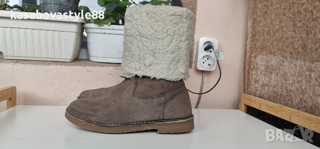 Ботуши от естествена кожа 40. 5н.