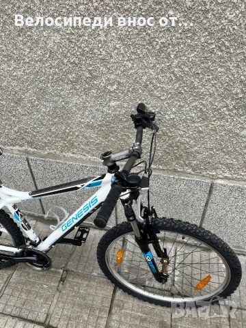 Алуминиев велосипед 26 цола 21 скорости палцови команди преден амортисьор много запазено , снимка 6 - Велосипеди - 48282007