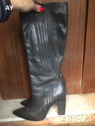 Дамски ботуши естествена кожа