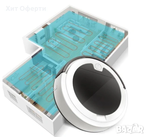 Прахосмукачка робот за сухо и мокро почистване с дистанционно управление - ROBOT7, снимка 7 - Прахосмукачки - 53098865