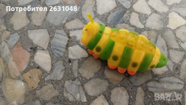 детска играчка гъсеница с батерии, снимка 2 - Други - 44083665