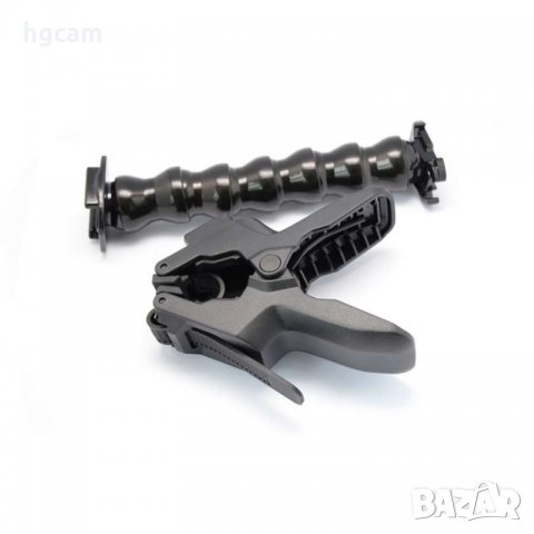 Гъвкав статив с щипка Jaws Flex Clamp Mount за екшън камери, снимка 6 - Чанти, стативи, аксесоари - 27704321