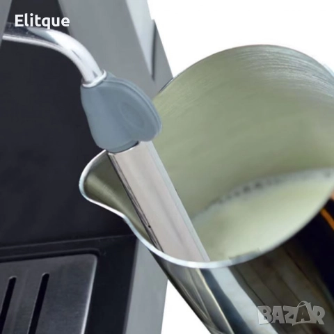 Еспресо кафемашина, 850W, Сив/Черен, снимка 4 - Кафемашини - 52842443