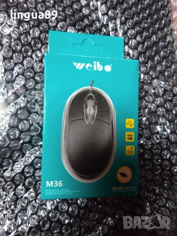 Оптична мишка светеща Weibo M36
