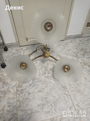 месингов немски полилей 8240, снимка 6 - Полилеи - 39476692