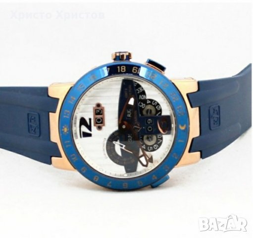Мъжки луксозен часовник Ulysse Nardin El Toro GMT Perpetual, снимка 6 - Мъжки - 21624779