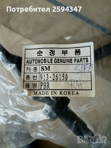 HYUNDAI SANTA FE 2.0-2.2-2.4-2.7cc 2001-2006г ЖИЛО РЪЧНА ЗАДНО ЛЯВО-ДЯСНО, снимка 4 - Части - 36811663