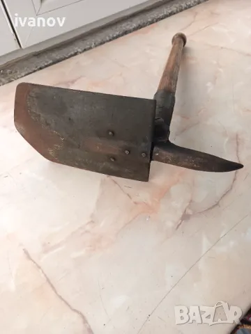 Военна комбинирана сгъваема лопатка с кирка, снимка 5 - Антикварни и старинни предмети - 50233563