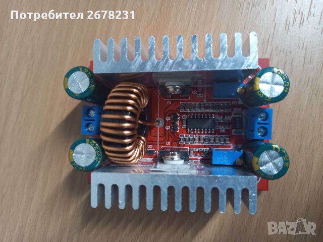 Регулируем повишаващ DC/DC преобразувател 150W и 400W до 60V, LED светлини, снимка 7 - Друга електроника - 33189915