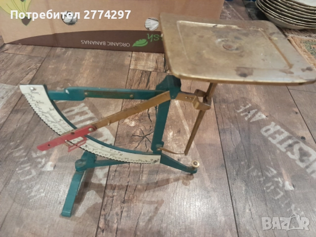 Винтидж кантарче за писма, снимка 3 - Антикварни и старинни предмети - 52379278