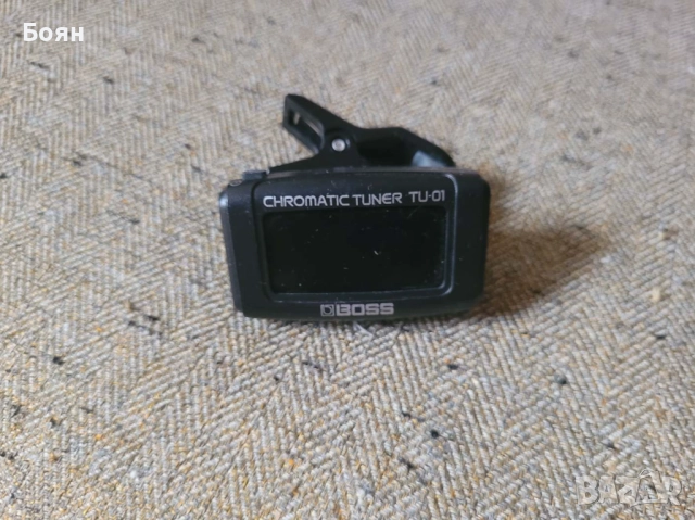 Продавам тунер за китара, бас и укелеле Boss TU-01 - 20 лв., снимка 2 - Китари - 51438787