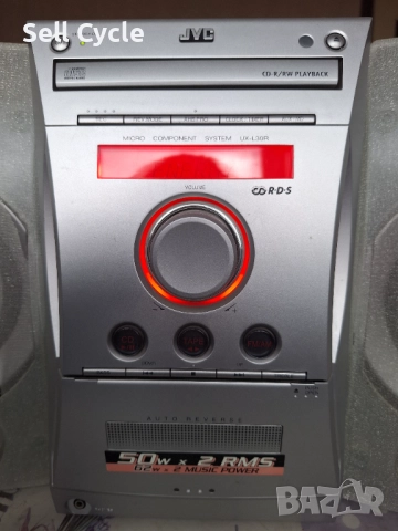 ✅СТЕРЕО УРЕДБА JVC CA-UXL30R❗, снимка 2 - Аудиосистеми - 52539240