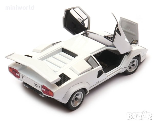Lamborghini Countach LP 500 S - мащаб 1:24 на Welly моделът е нов в кутия, снимка 4 - Колекции - 43624382