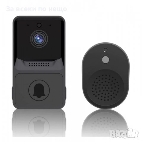 Безжичен звънец с камера Aiwit, 1080p, FullHD, Wi-Fi, Сензор за движение, Черен, снимка 10 - HD камери - 40059673