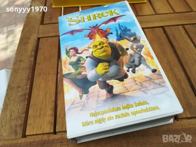 SHREK-VHS VIDEO TAPE 0705251625