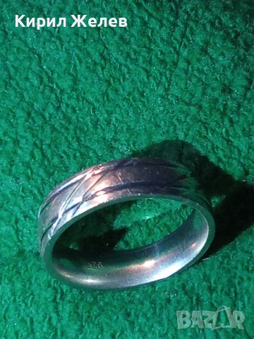 ПРЕКРАСЕН СРЕБЪРЕН ФЕШЪН АРТ ПРЪСТЕН СРЕБРО 925 с БЯЛА ПОЗЛАТА РЪЧНО ОРНАМЕНТИРАН Тип ХАЛКА 27163, снимка 18 - Пръстени - 36829429