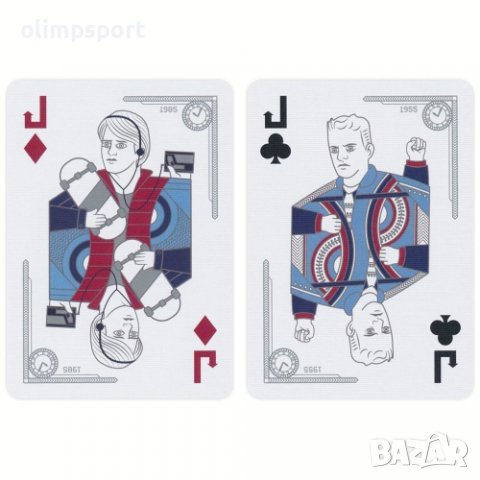 карти за игра BICYCLE BACK TO THE FUTURE Bicycle и Universal Pictures си сътрудничат, за да представ, снимка 4 - Карти за игра - 37755366