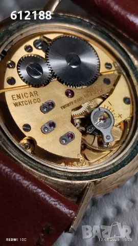 Enicar -Ultrasonic  Swiss -25 Jewels, снимка 4 - Мъжки - 50324498
