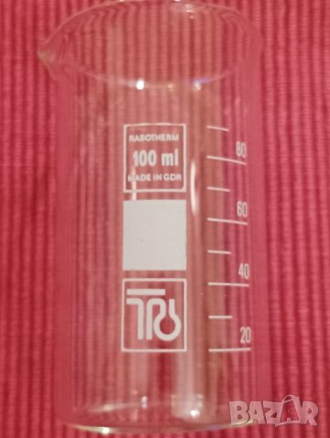 Лабораторна стъклария, мензури, мерки 50 и 100 ml. , снимка 3 - Лаборатория - 43500517