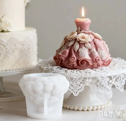 Молд сватбена/абитуриентска рокля , снимка 2 - Форми - 52072723