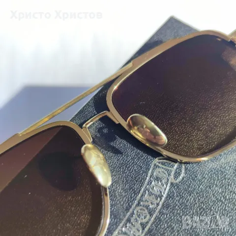 Мъжки луксозни слънчеви очила Chrome Hearts DO NAD GO, снимка 6 - Слънчеви и диоптрични очила - 47351049