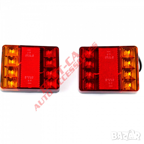 Комплект диодни стопове подходящи за ремаркета, бусове, платформи и други, снимка 2 - Аксесоари и консумативи - 36464043