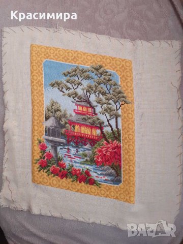 Гоблен "Китайски пейзаж", снимка 2 - Гоблени - 32289953