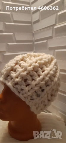 различни видове ръчно изплетени шапки, снимка 18 - Шапки - 51906292