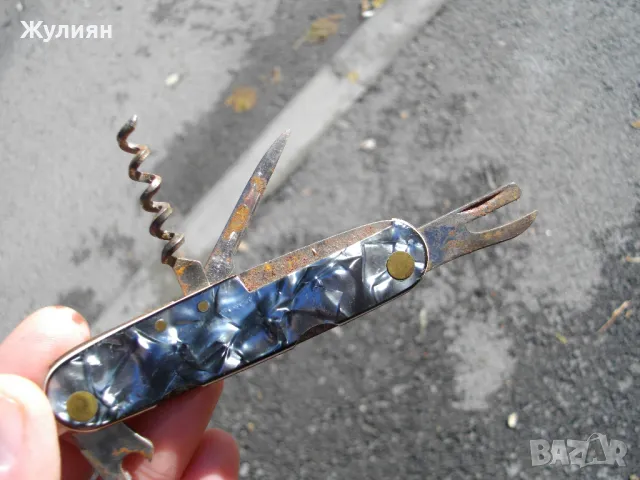 СТАРО ДЖОБНО НОЖЧЕ M.I. GERMANY , снимка 5 - Антикварни и старинни предмети - 47988646