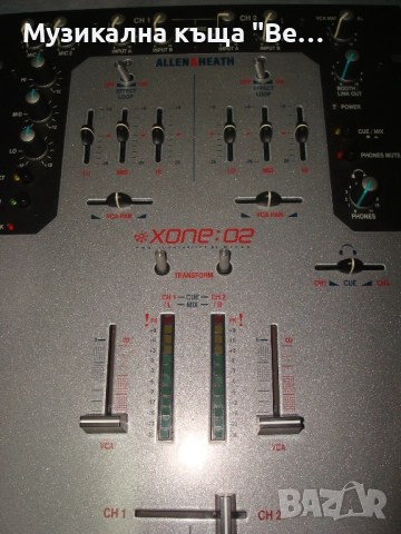 Allen & Heath XONE:02 DJ миксер, снимка 3 - Ресийвъри, усилватели, смесителни пултове - 52281147