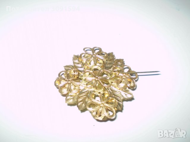 Дамска брошка есен, снимка 5 - Антикварни и старинни предмети - 35632922