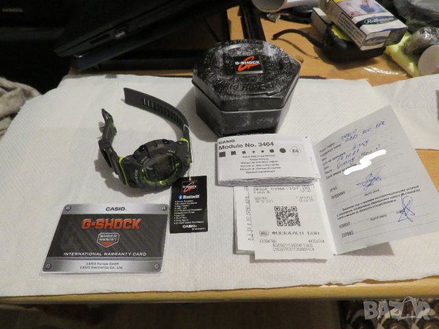 Нов часовник CASIO G-SHOCK G-SQUAD BLUETOOTH GBD-800-8E с ​Bluetooth, Джи шок, мери крачки. ​​, снимка 4 - Мъжки - 34918560